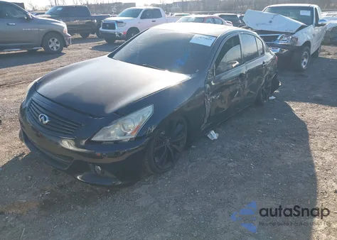 2013 Infiniti G37X из США, поврежденный, VIN JN1CV6ARXDM765863